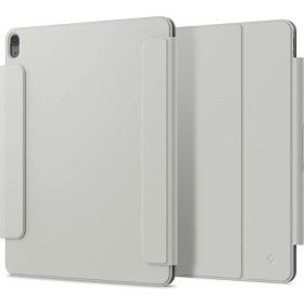Resim Spigen iPad Air 13" M3 (2025) / M2 (2024) Kılıf Air Skin Folio OneTap Metal Ring MagFit Gray - ACS08492 