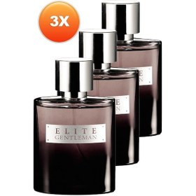 Resim Avon Elite Gentleman Erkek Parfüm EDT 3 x 75 ML 