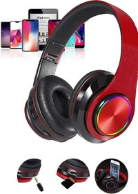 Resim Polygold B39 Kablosuz Bluetooth Kulaklık Led Işıklı Kulaküstü Kulaklı Her Telefona Uyumlu 