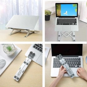 Resim 7 Kademeli Notebook MacBook Tablet Standı 