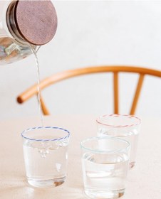 Resim The Mia Borosilikat Su Bardağı Mavi 320 Ml Brd0131 Çok Renkli 