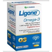 Resim Ligone Omega 3 600 Mg 60 Yumuşak Kapsül 