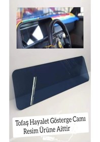 Resim Tofaş Uyumlu Hayalet Gösterge Camı Siyah Mika 