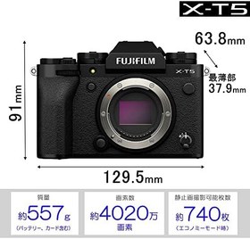 Resim Fujifilm X-t5 Gümüş Gövde (Türkiye Garantili) 