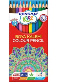 Resim Kidz Kuru Boya Kalemi 12 Renk Tam Boy 