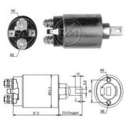 Resim ZM 12v Marş Otomatiği Mıtsubıshı Em (FİŞLİ) Bmc-caterpıllar-hyundaı H100/starex-mıtsubıshı L200 