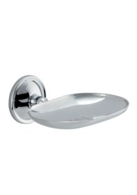 Resim Çelik Banyo Paslanmaz Pirinç Bella Cansu Montajlı Sabunluk Krom 