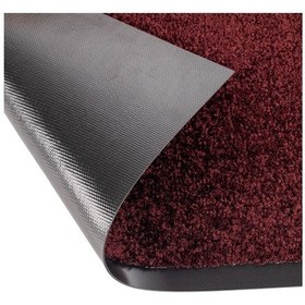 Resim Bordo Rengi Nem Alıcı Toz Kontrol Paspası 40 x 60 