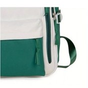 Resim Maxaccess Green Geniş Kapasiteli Sırt Çantası Hafif Okul Çantası Ayarlanabilir Askılar Yeşil 