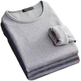 Resim Novahub Açık Gri Termal İç Giyim Şık Dar Kesim Kalın Günlük Giyim Açık Gri - 3xl Açık Gri 