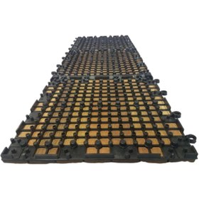 Resim Tahtakale Doğal Ahşap Kaydırmaz Duşakabin Paspası (30*90 Cm.) 