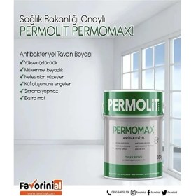 Resim Permolit Permomax Antiküf Antibakteriyel Tavan Boyası 