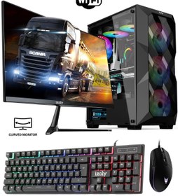 Resim İzoly Kadabra x I5-12400F 16GB 256GB M.2 Nvme Rx 580 8gb 24'' 165Hz Oyuncu Masaüstü Bilgisayarı 