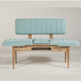 Resim Paris Banklı Yemek Masası Takımı Atlantik Fıstık Yeşili 