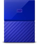 Resim Wd 2TB Blue My Passport Portable External Hard Drive - USB 3.0 - WDBS4B0020BBL-WESN 