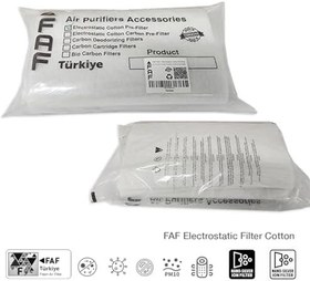 Resim Faf Fresh Air Filter 10 Pcs Electrostatic Dust Trap Pre-filter For Bosh Purifier Serisi Hava Temizleyici Filtre Üstü Elektrostatik Toz Tutucu Koruyucu ( 2000) 