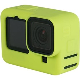 Resim Yeşil-gopro Hero 9 İçin Silikon Kılıf Lens Kapağı Koruyucu Kapak Kafes Gopro Hero 9 Siyah Aksesuarlar Go Pro 9 Gopro9 Hero9 İçin 