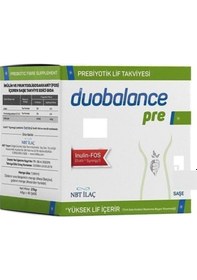 Resim Nbt Duobalance Pre Prebiyotik Lif Içeren Saşe 30 Lu 