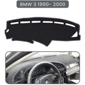 Resim Bmw 3 E90torpido Koruma Halısı Gri Kenar 