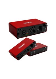 Resim Midex Glx 800rd Üst Segment Usb Stüdyo Ses Kartı 2 Giriş 2 Çıkış 24bit/192khz 