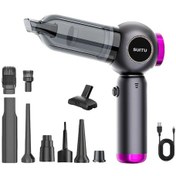 Resim Gaojunshop01 Siyah En İyi Evcil Hayvan Tüyü Temizleyici - Taşınabilir El Süpürgesi 