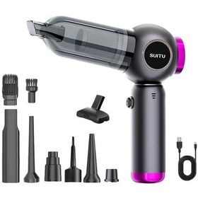 Resim Gaojunshop01 Siyah En İyi Evcil Hayvan Tüyü Temizleyici - Taşınabilir El Süpürgesi 