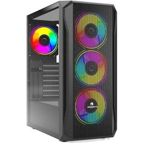 Resim Gamebooster GB-T005MB Mid Tower Oyuncu Kasası 