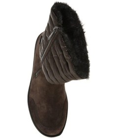 Resim Koyu Gri Kadın Süet Kar Botu-2233 Koyu Gri 