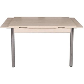 Resim Evistro Yandan Açılır Ahşap Büyüyen Mutfak Masası 70X110Cm Akçaağaç 