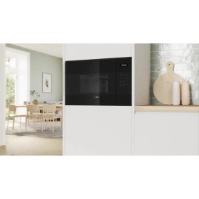 Resim Bosch BEL524MB2 20 lt Siyah Ankastre Mikrodalga Fırın Serie 6 