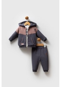 Resim U.s. Polo Assn Erkek Bebek Antrasit Takım Antrasit 