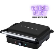 Resim Sindoo Sinbo Ssm-2571 Tost Makinesi 2000 W -mat Siyah 