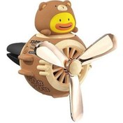 Resim Dancemonkey Araba Malzemeleri Hava Çıkışı Aromaterapi Araba Parfümü - Kahverengi Küçük Sarı Ördek 