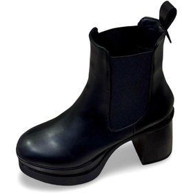 Resim PUNTO 322141 Platformlu Lastikli Çekme Bot 'TOPUK 8.5 PLATFORM 3.5 CM' 