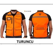 Resim Venom Reflektif Yelek Turuncu 
