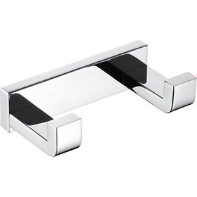 Resim Sanlindou Havlu Kanca Çift Robe Kanca Paslanmaz Çelik Krom Kaplama Duvar Askısı Havlu Banyo Robe Kanca Için Robe Askısı | Robe Hooks (Yurt Dışından) 