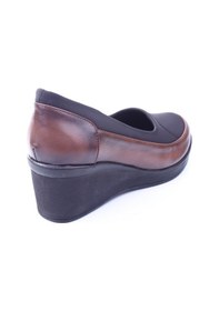 Resim Mavişim 3334 Kadın Dolgu Topuk Strech Ayakkabı Taba 