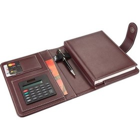 Resim Organizer Ajanda Tarihsiz Çizgili 17x22 CM - Bordo 
