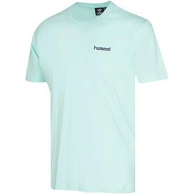 Resim Hummel Hml Tweed T-shirt Erkek 912362 Mint Yeşili 