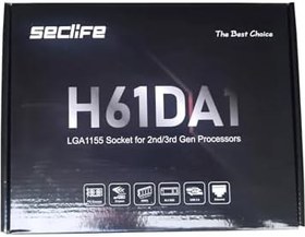 Resim Seclife H61 Anakart, mATX, Socket 1155, Intel 2./3. Nesil Core i7/i5/i3/Pentium/Celeron, DDR3 1600MHz, H61 Chipset, M.2 SSD Destekli 