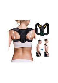 Resim Dik Duruş Korsesi Ortopedik Bel Sırt Için Yardımcı Medikal Korse Standart 