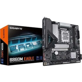 Resim Gigabyte B860M EAGLE DDR5 HDMI-DP PCIE 5.0 1851P mATX 