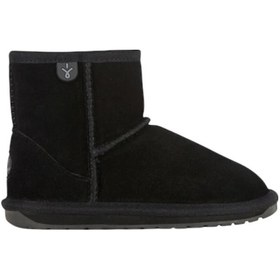 Resim Emu Australia Wallaby Mını Unısex Çocuk Bot Siyah Siyah 