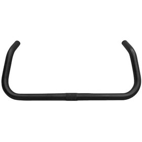 Resim Fixie Bullhorn Bisikelt Gidon Alüminyum 25.4Mm 46Cm Siyah 