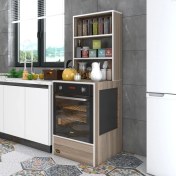 Resim Kenzlife ankastre fırın dolabı nevgece crd 165*60*56 mutfak eko düz 