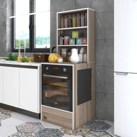 Resim Kenzlife ankastre fırın dolabı nevgece crd 165*60*56 mutfak eko düz 