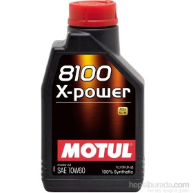 Resim Motul 8100 X-Power 10W-60 1 Litre Motor Yağı ( Üretim Yılı :2023 ) 