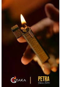 Resim Caka Lighter Petra Riva Benzinli Çakmak - Ckl-052 