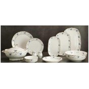 Resim EVALIZA Queen's Flower Yemek Takımı 60 Parça 