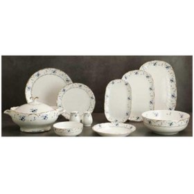 Resim EVALIZA Queen's Flower Yemek Takımı 60 Parça 